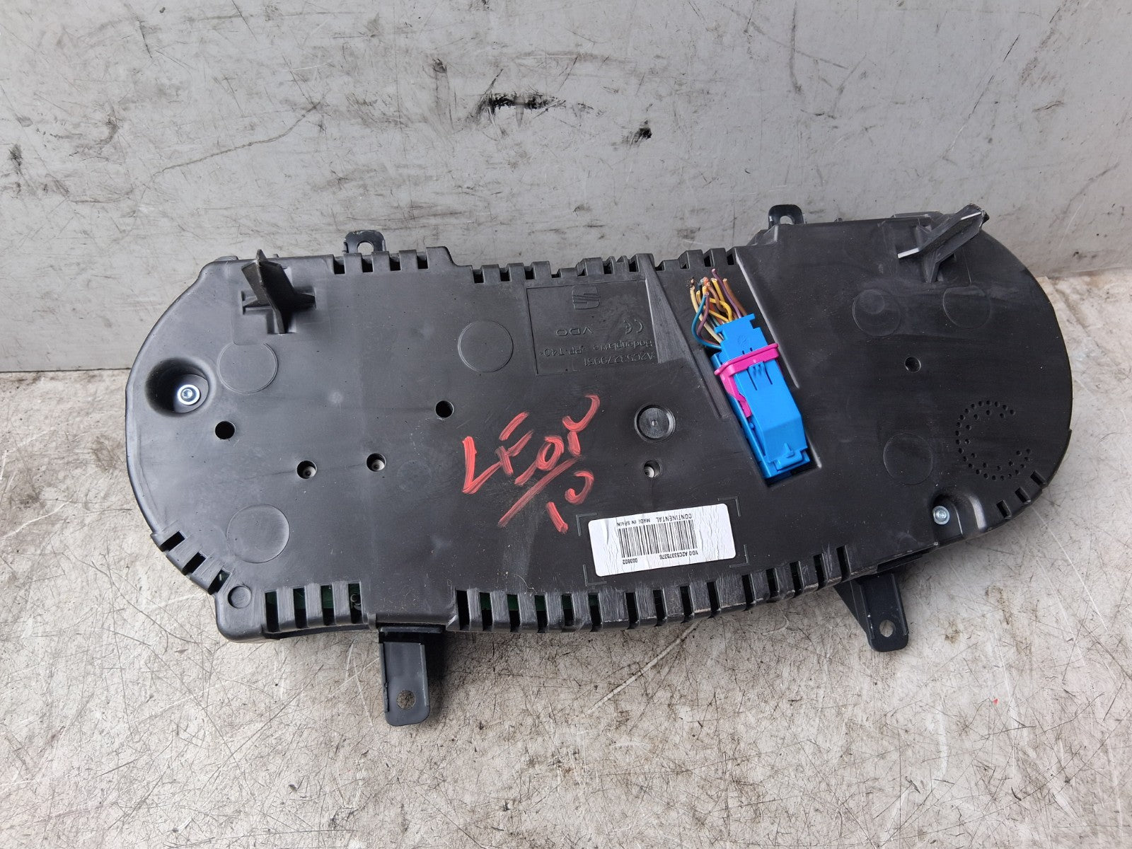 2010 SEAT LEON MK2 FACELIFT SPEEDO SPEEDOMETER INSTRUMENT CLUSTER A2C53279951