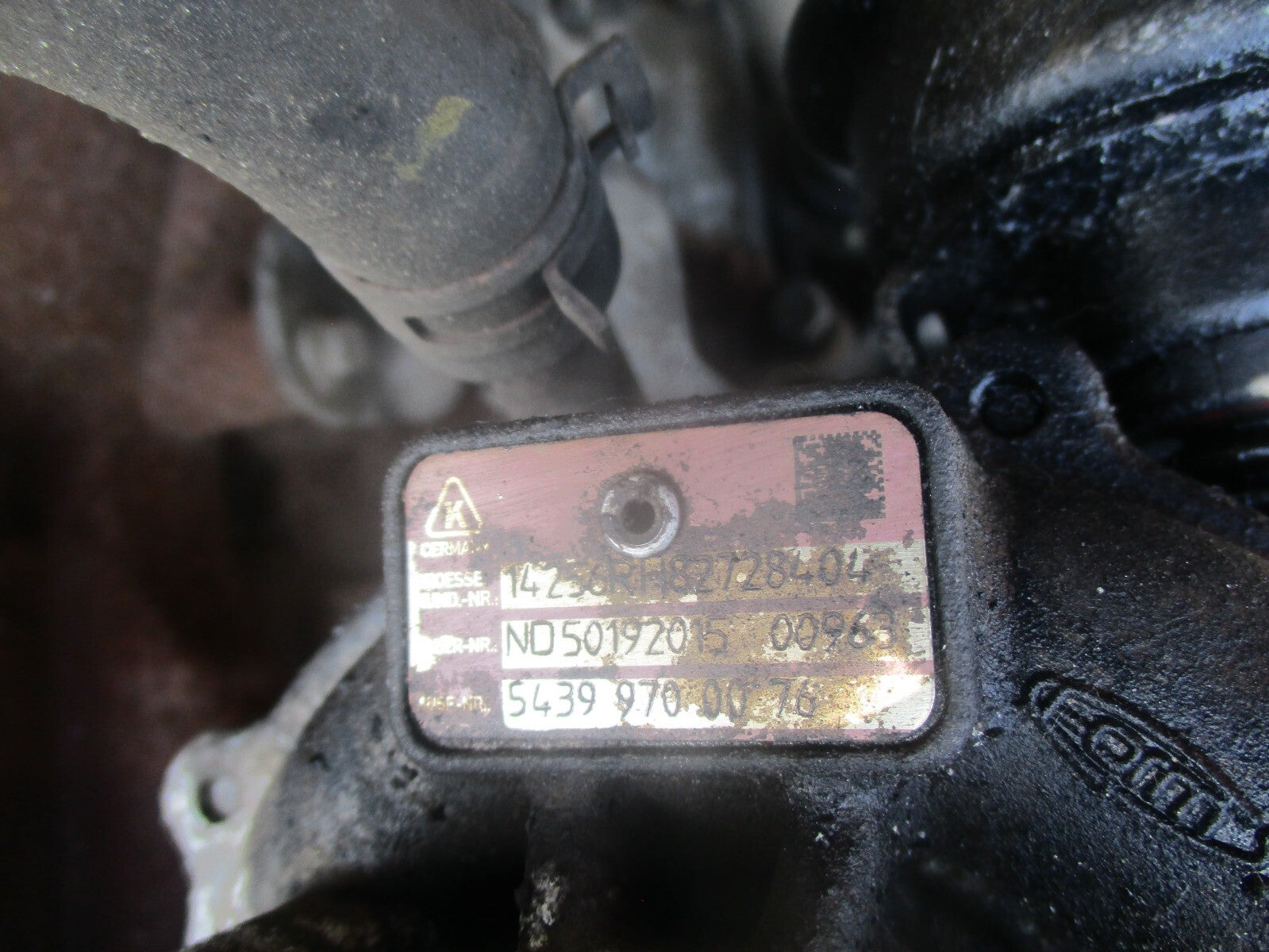 NISSAN QASHQAI J10 2012 1.5 DIESEL BARE ENGINE K9K