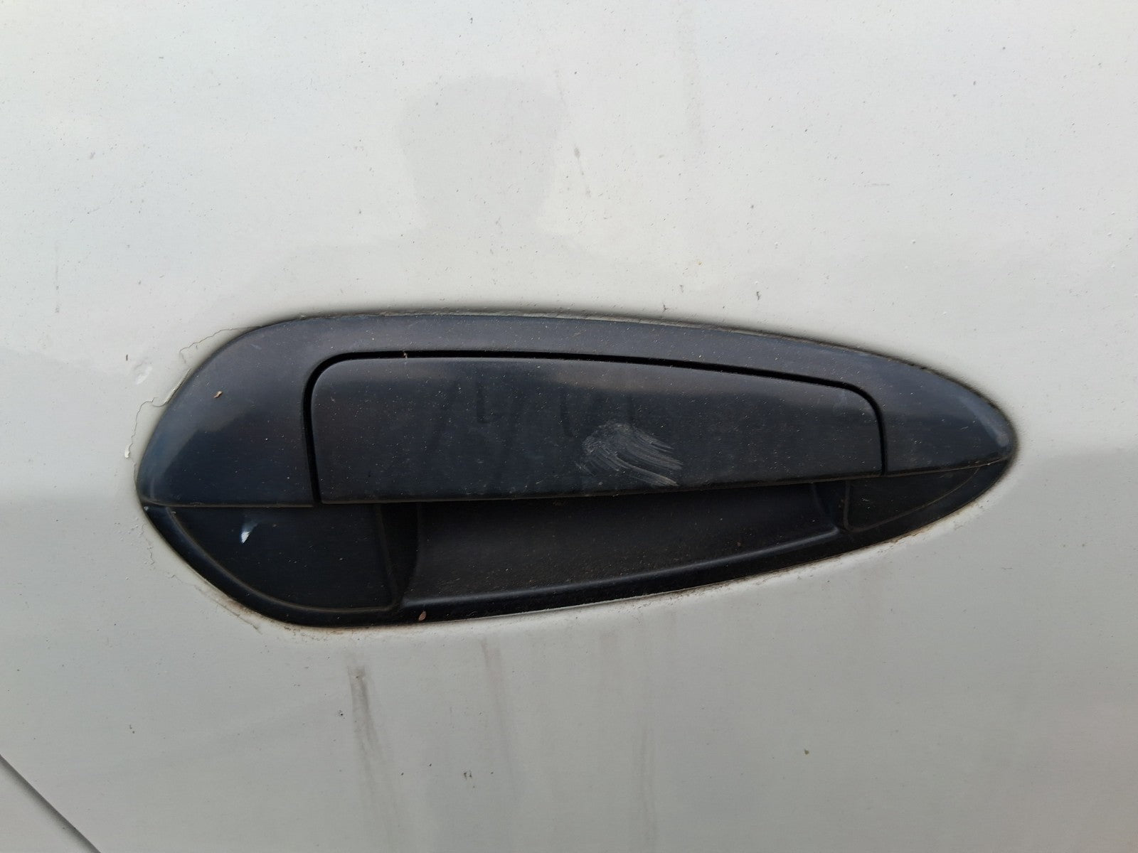 2014 FIAT PUNTO FACELIFT 5 DOOR MK3 OSR COMPLETE DRIVER SIDE REAR DOOR WHITE