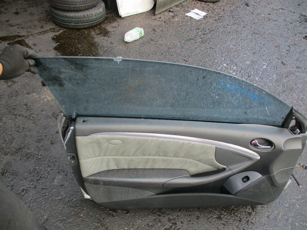 MERCEDES CLK C209 COUPE COMPLETE NS LEFT NEAR PASSENGER SIDE DOOR SILVER