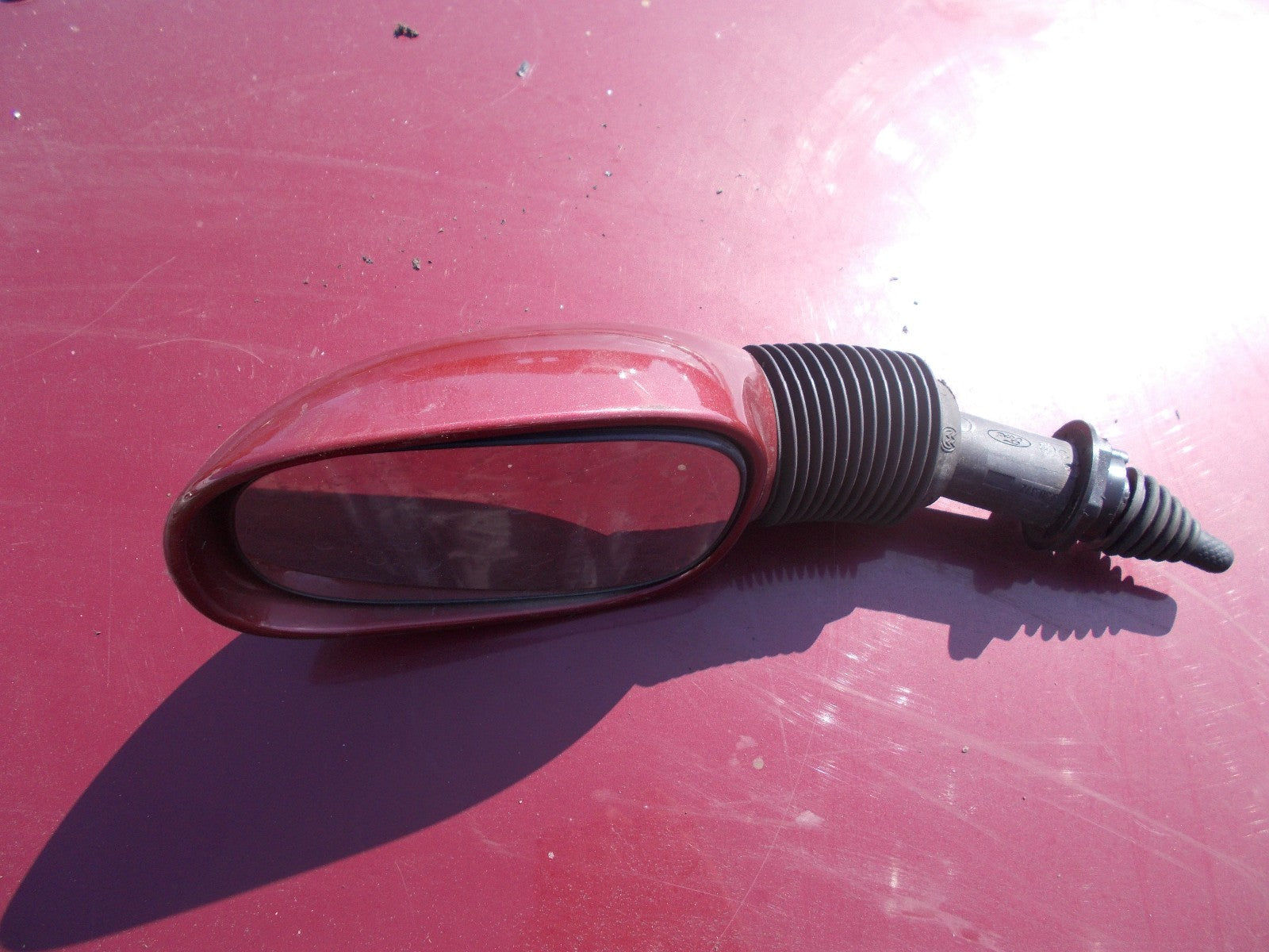 FORD KA MK1 PASSENGER SIDE MANUAL WING MIRROR K18BC 8.30.872