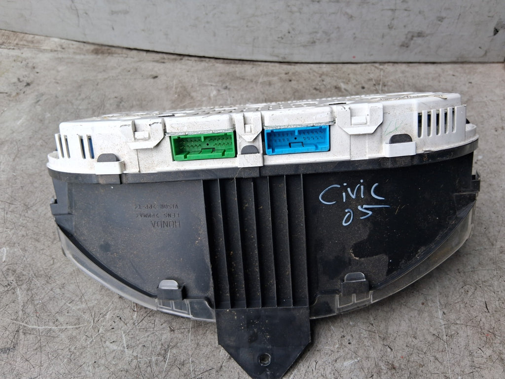 2005 HONDA CIVIC MK7 1.6 PETROL MANUAL SPEEDOMETER INSTRUMENT CLUSTER HR0291210