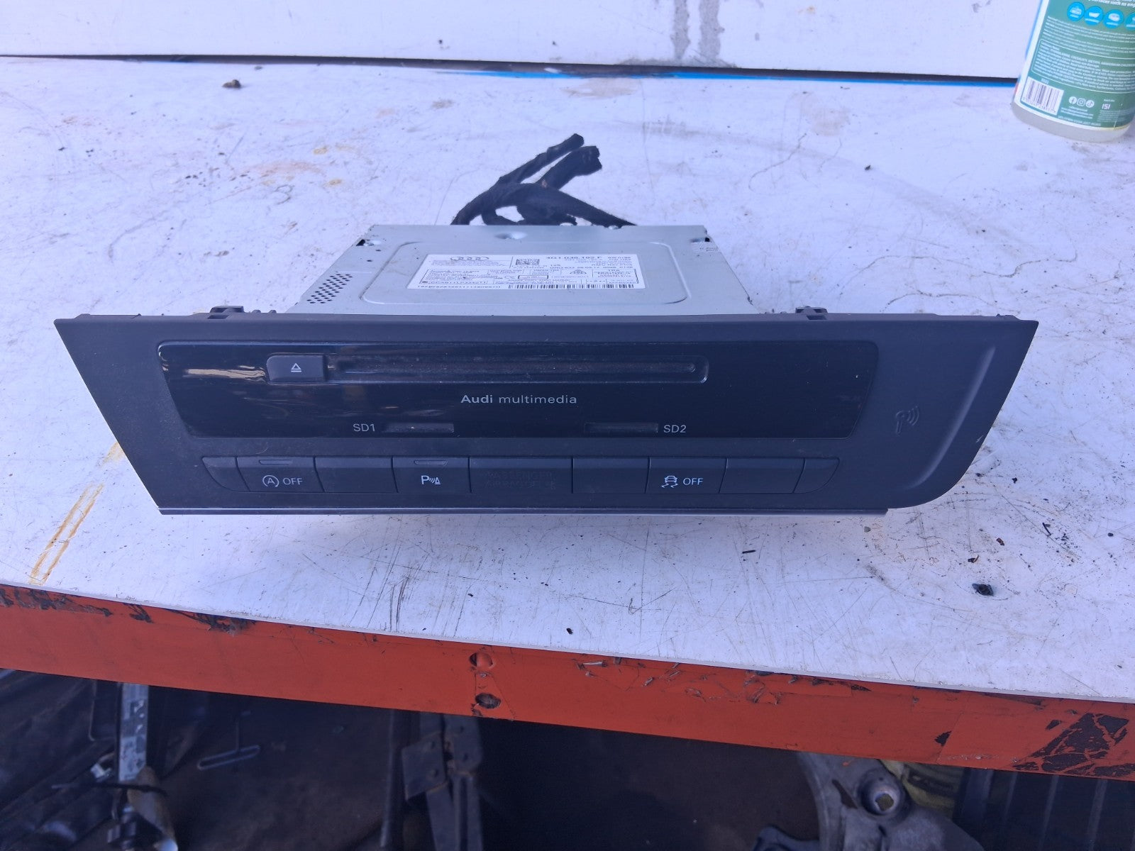 AUDI A6 C7 2017 RADIO CD PLAYER STEREO HEAD UNIT 4G1035192F