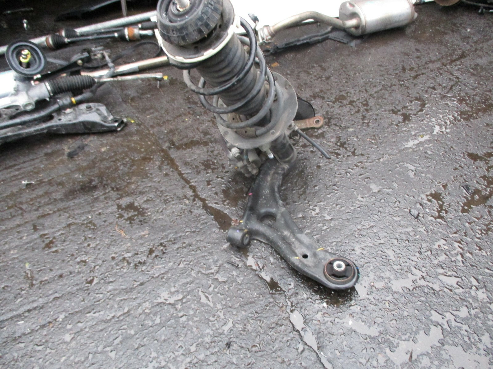 HONDA JAZZ MK4 2018 1.3 PETROL OSF DRIVER SIDE FRONT COMPLETE LEG SUSPENSION