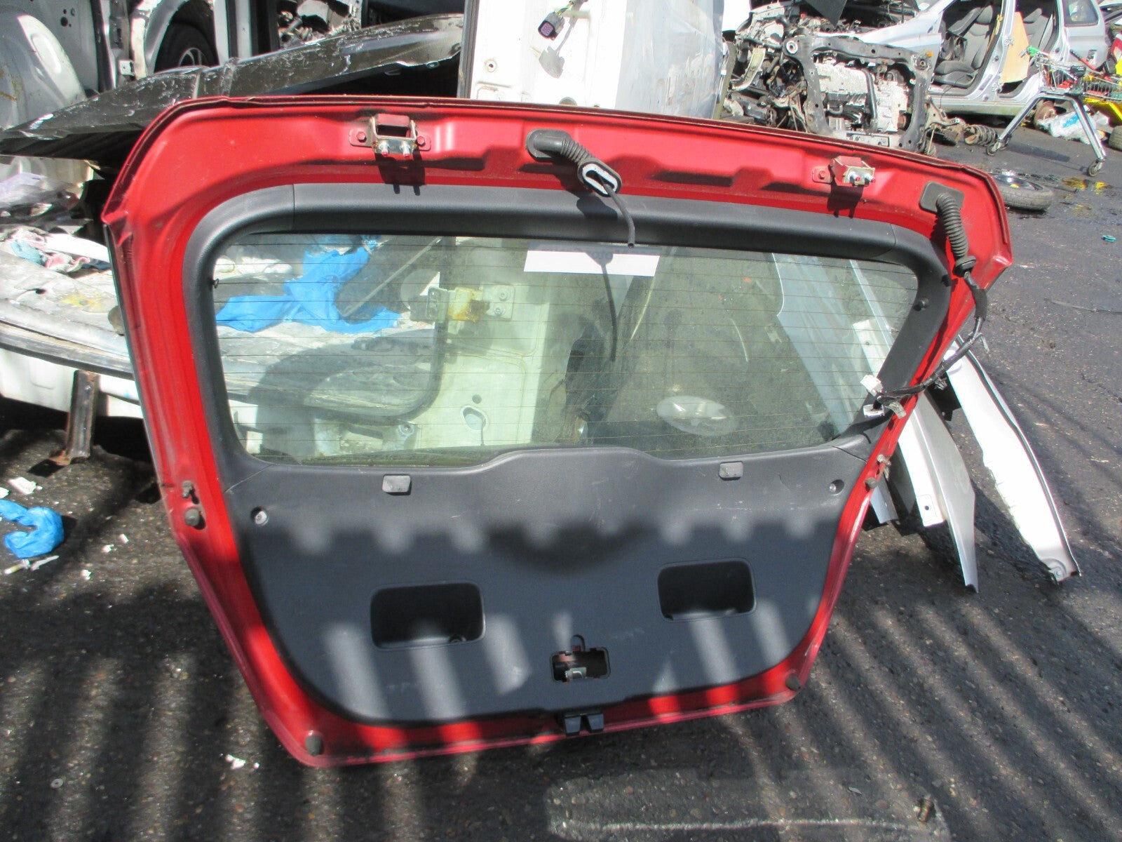 HYUNDAI I 30 2010 COMPLETE TAILGATE BOOTLID BOOT LID RED