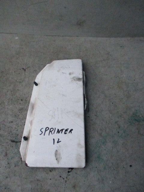 2012 MERCEDES SPRINTER W906 DIESEL FUEL FILLER FLAP WHITE