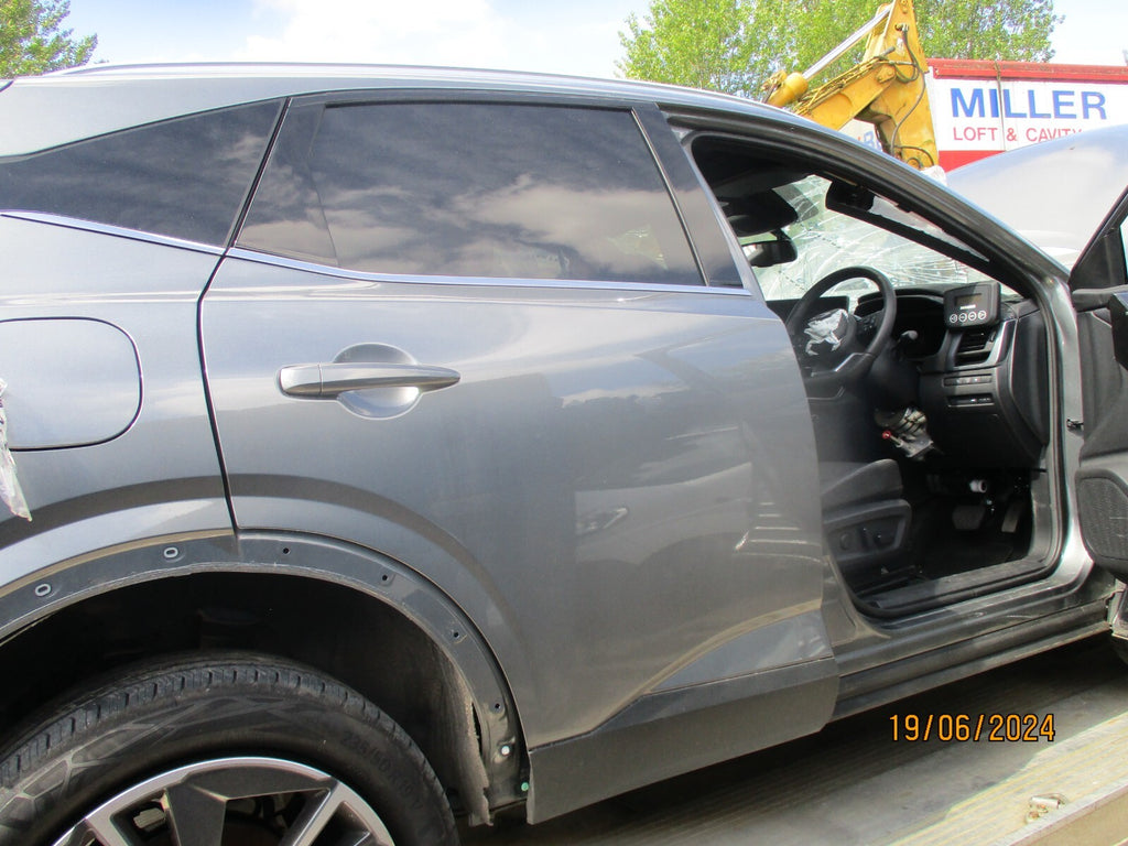 NISSAN QASHQAI J12 MK3 2023 OSR DRIVER SIDE REAR BARE DOOR METALLIC GREY KAD