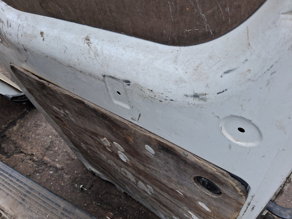 2016 PEUGEOT BOXER MK3 NSR PASSENGER SIDE REAR LEFT COMPLETE DOOR WHITE
