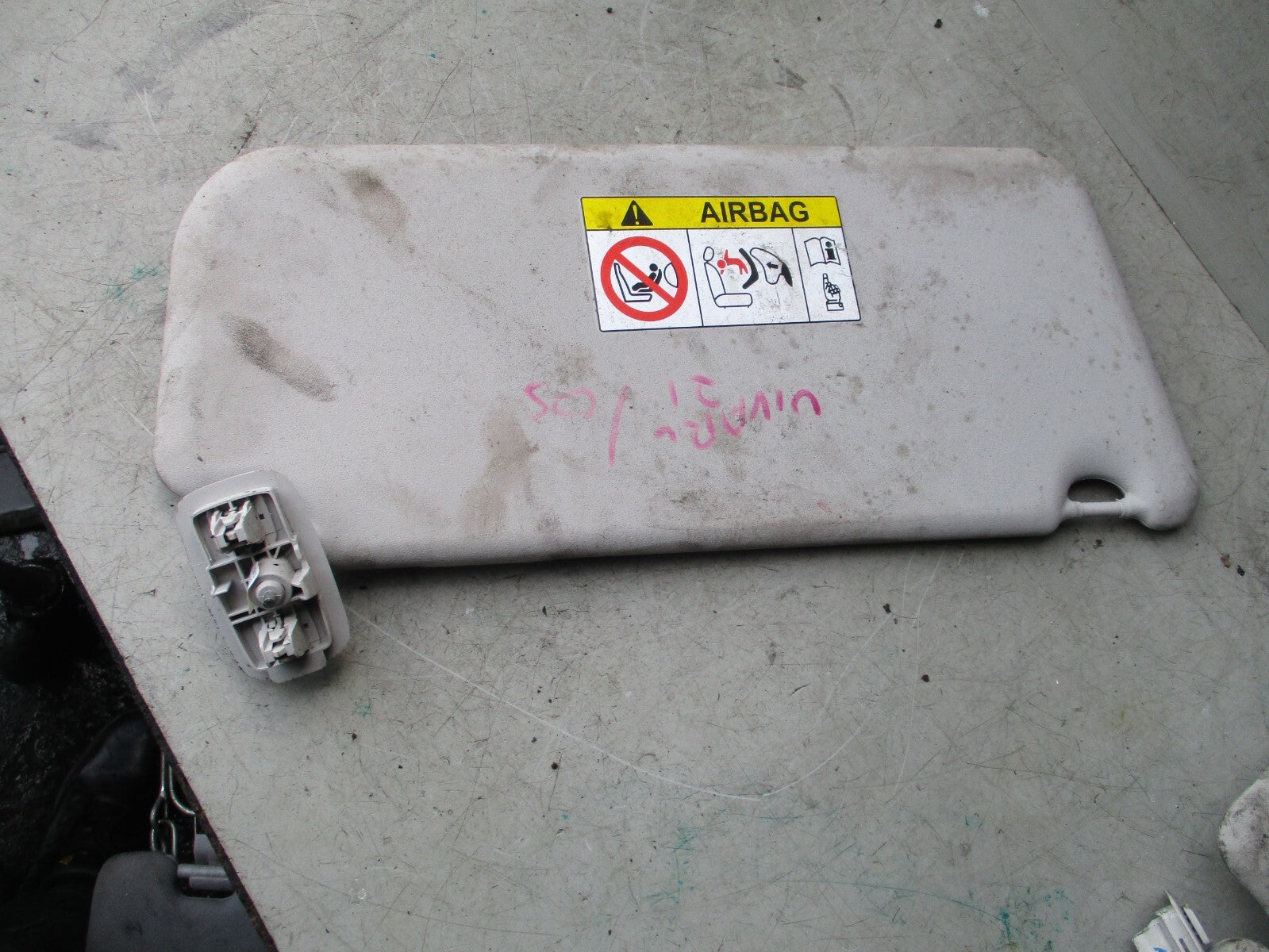 VAUXHALL VIVARO MK3 2021 OS DRIVER SIDE FRONT INTERIOR SUN VISOR