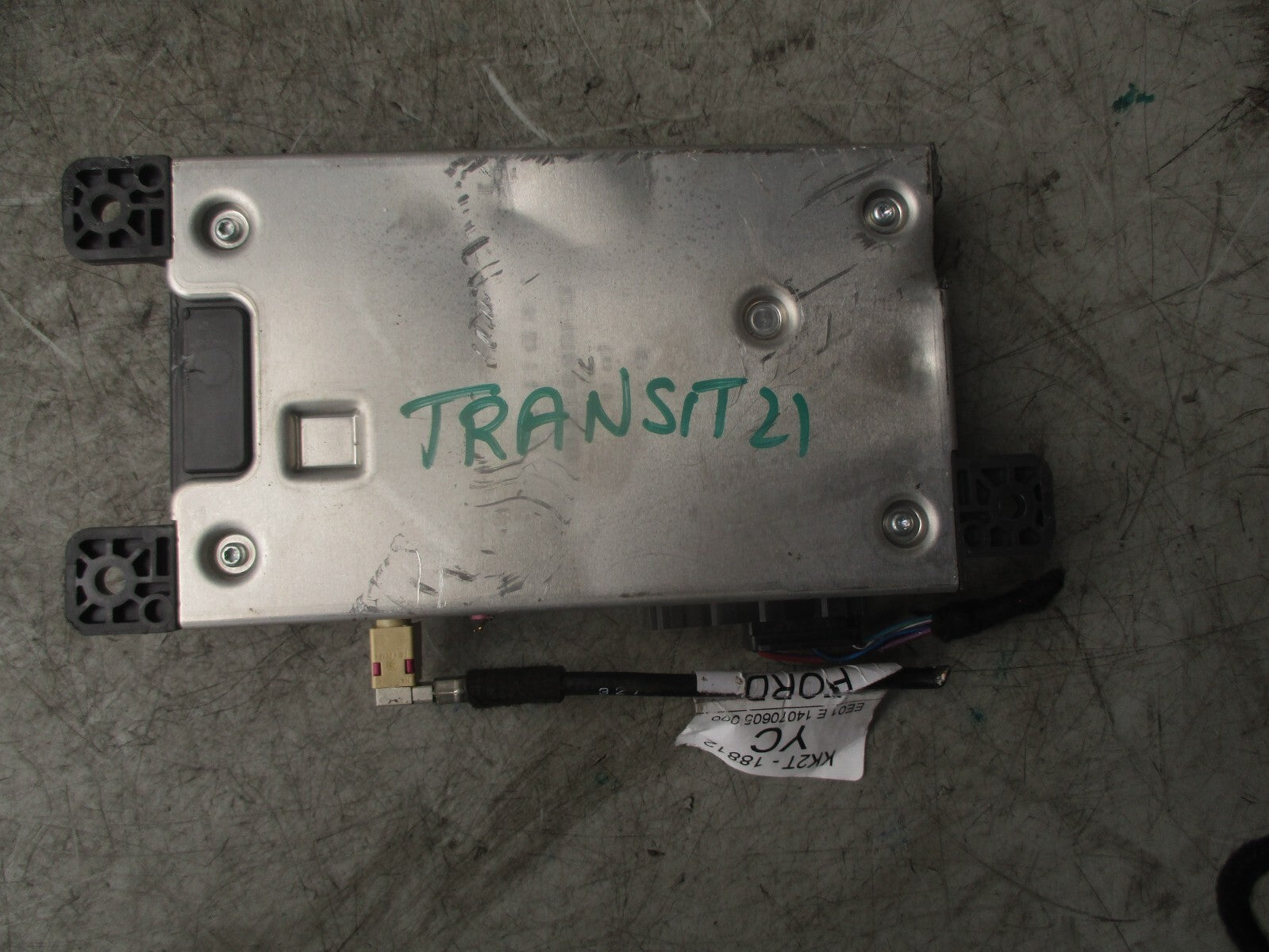 2021 FORD TRANSIT 350 MK8 BLUETOOTH CONTROL MODULE LR3T14G087VJ