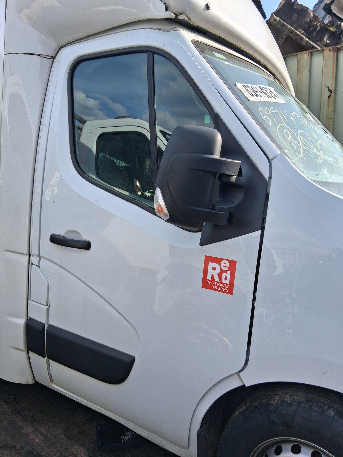 2023 RENAULT MASTER MK3 OSF DRIVER SIDE FRONT BARE DOOR WHITE