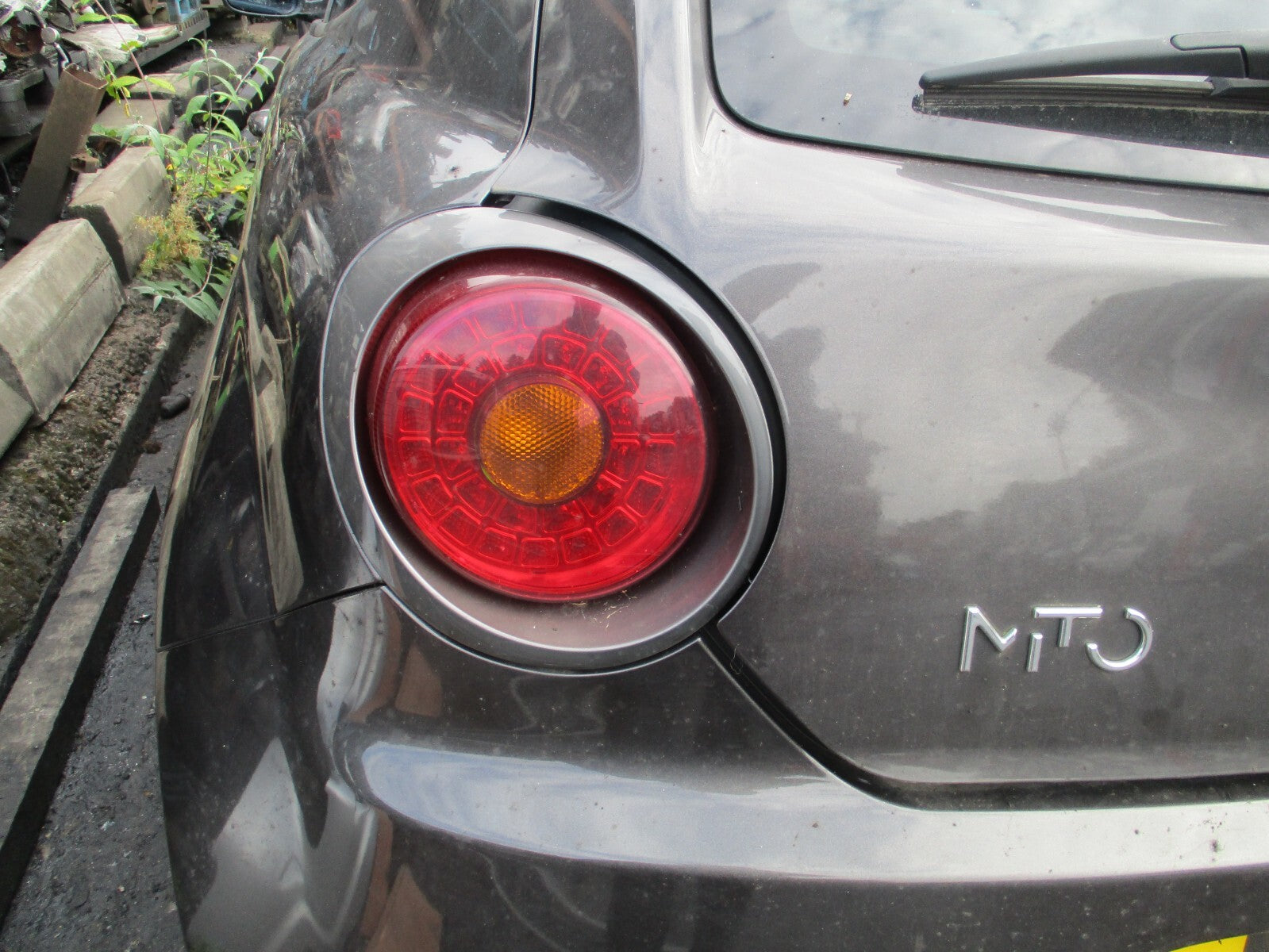 2015 ALFA ROMEO MITO NSR PASSENGER SIDE REAR TAIL LIGHT LAMP