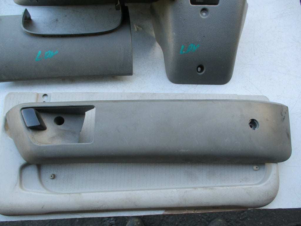 LDV MAXUS VAN 2005 INTERIOR DASH DOOR PLASTIC SURROUND TRIM PANEL COVER SET