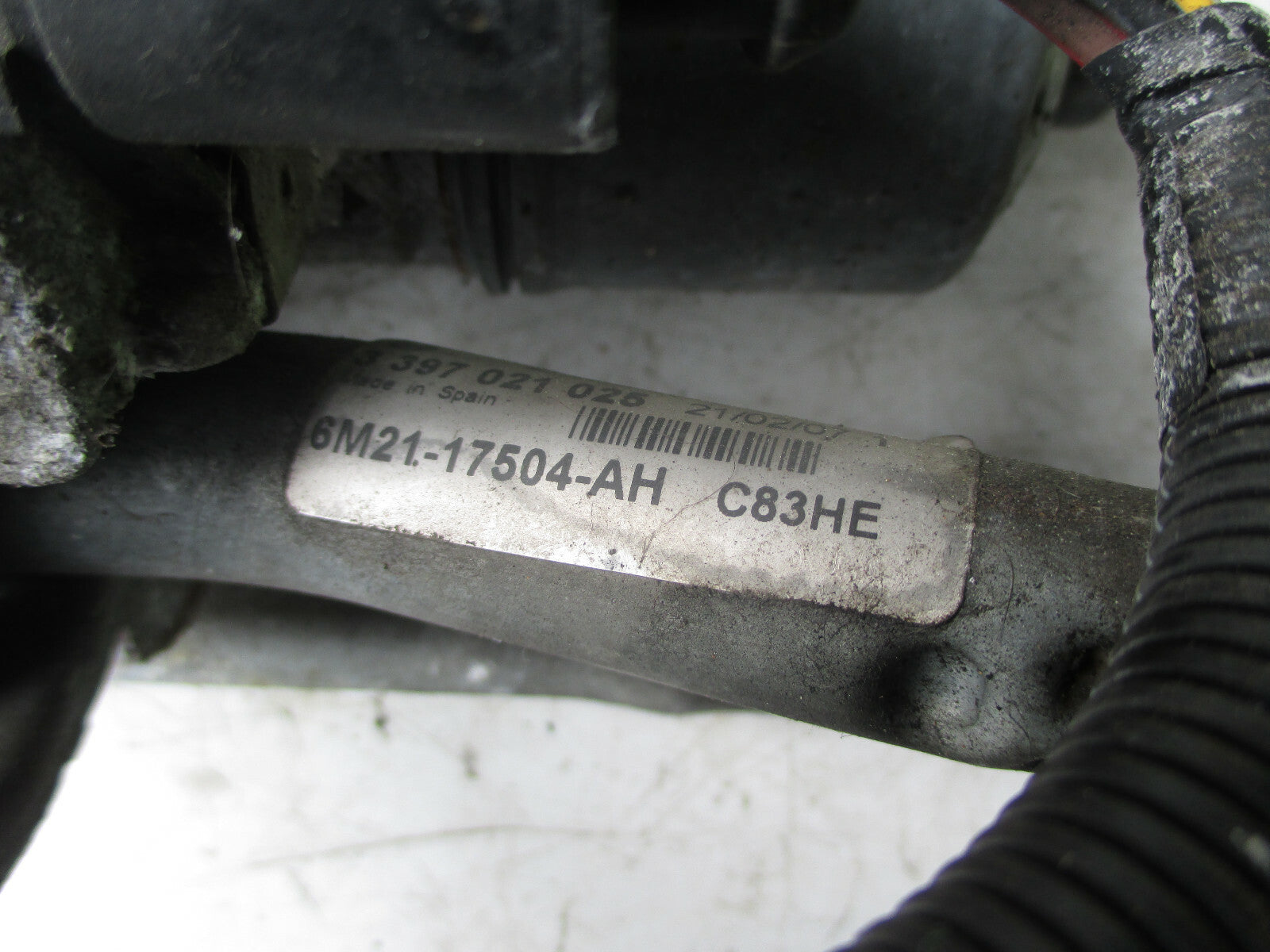 FORD S MAX S-MAX 2007 NSF PASSENGER FRONT WINDSCREEN WIPER MOTOR 6M21-17504-AH