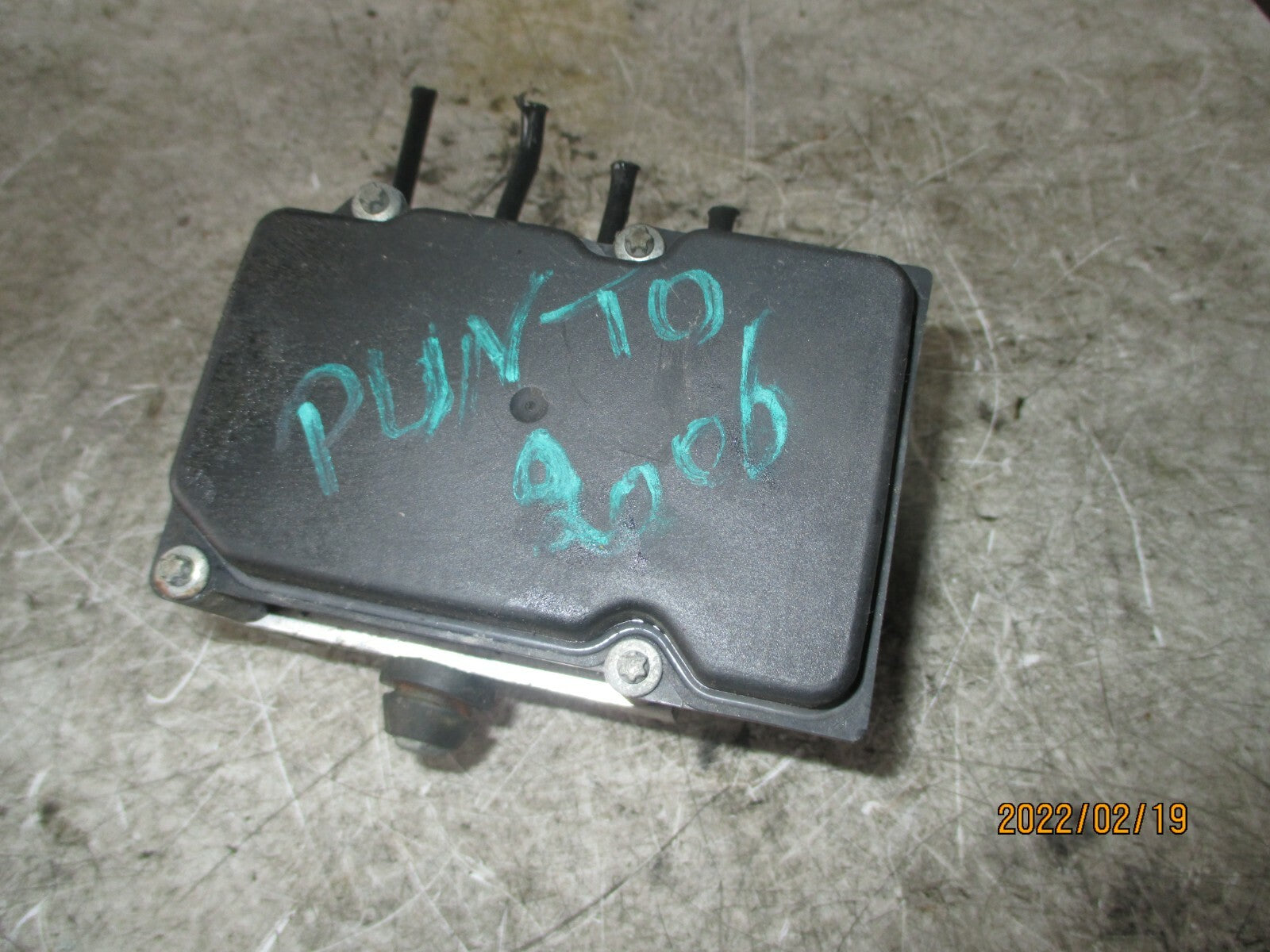 FIAT PUNTO 2006 MK3 ABS PUMP AND MODULATOR 51787091