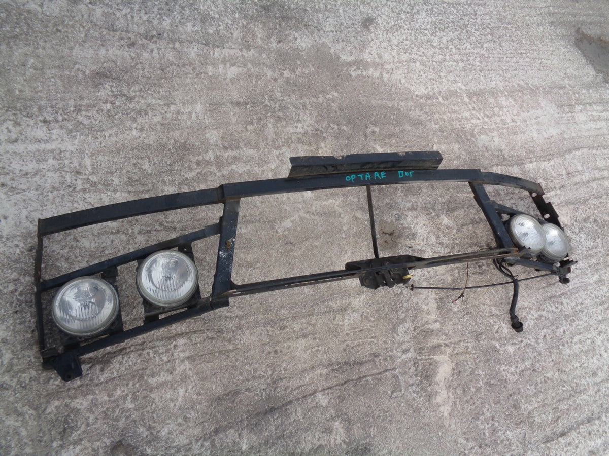 OPTARE ALERO PARTY BUS 2003 FRONT METAL PANEL WITH LIGHTS