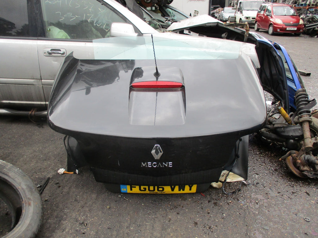 RENAULT MEGANE CC MK2 REAR BOOTLID BLACK