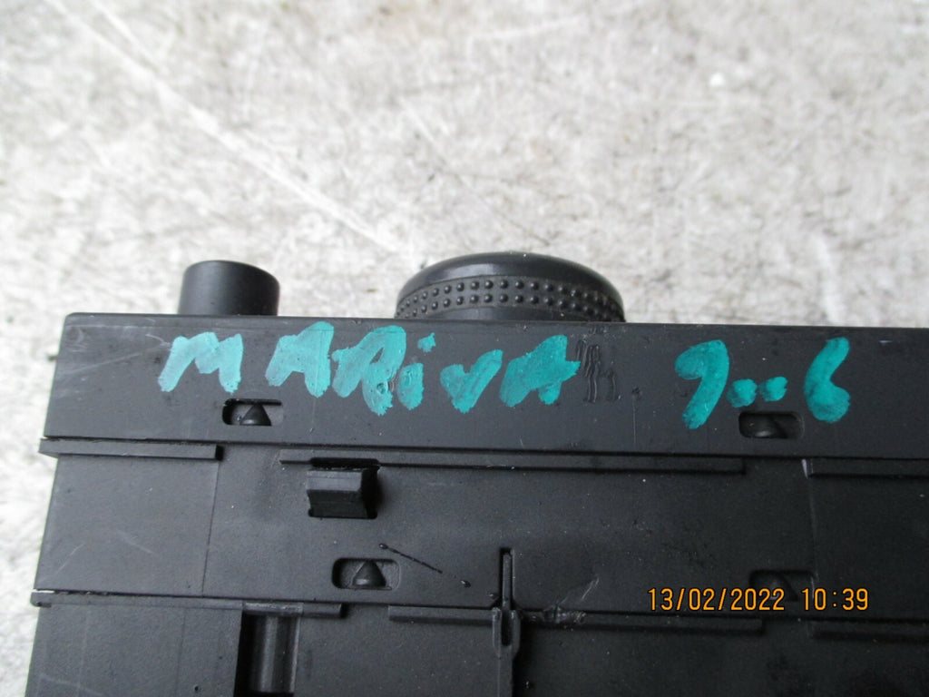VAUXHALL MERIVA A 2006 MK1 HEADLIGHT ADJUSTMENT CONTROL SWITCH PANEL 93394756