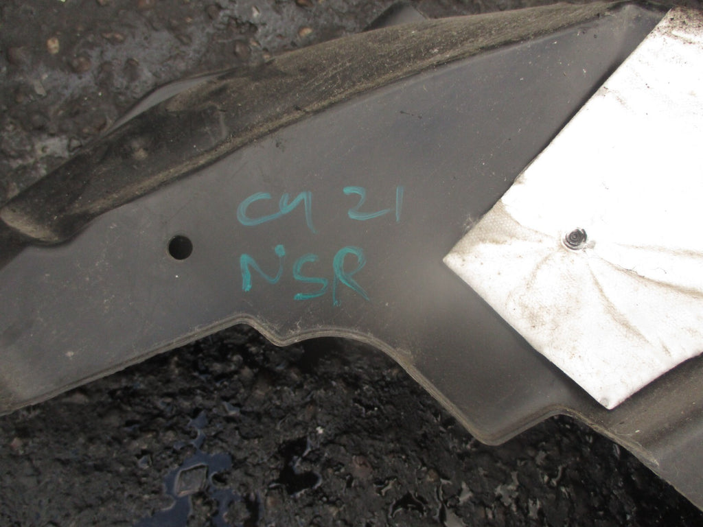2021 CITROEN C4 MK3 NSR PASSENGER SIDE REAR WHEEL ARCH SPLASH GUARD 9831256780