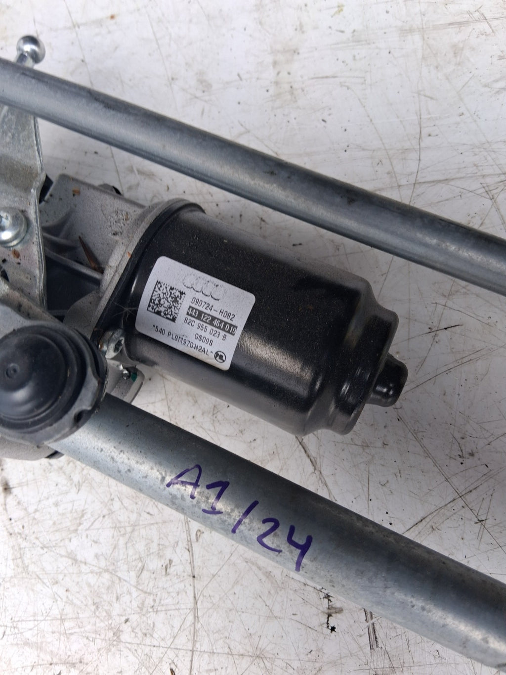 2024 AUDI A1 WINDSCREEN WINDOW WIPER MOTOR AND LINKAGE ARMS 82C955119B