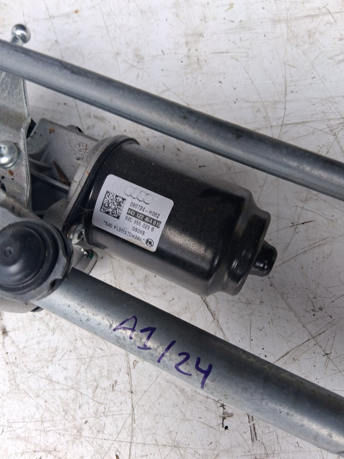 2024 AUDI A1 WINDSCREEN WINDOW WIPER MOTOR AND LINKAGE ARMS 82C955119B