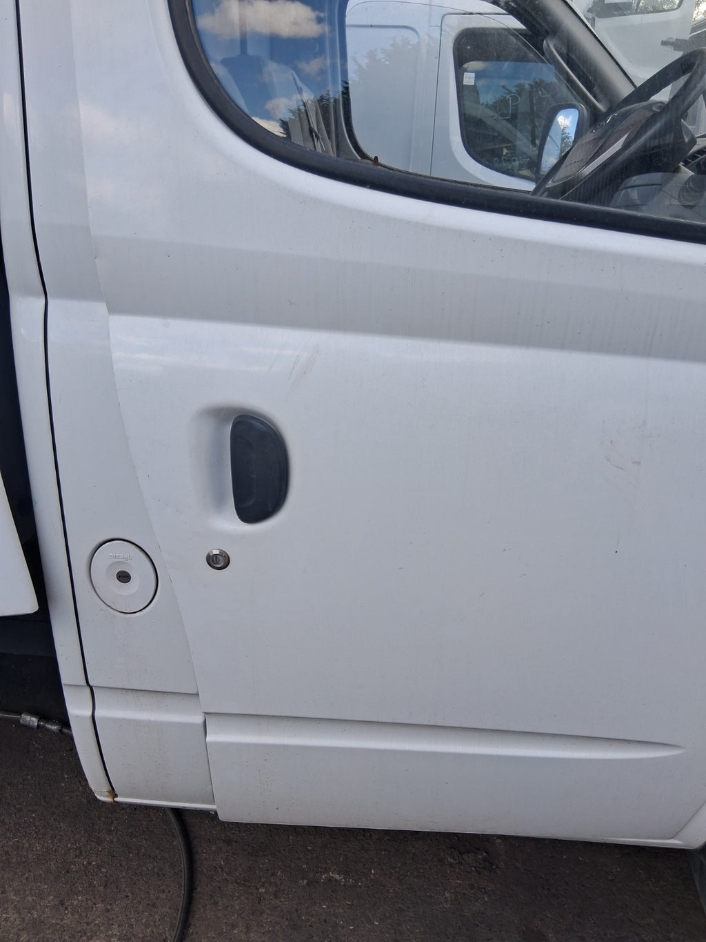 2020 SAIC LDV V80 OSF DRIVER SIDE FRONT RIGHT EXTERIOR DOOR HANDLE
