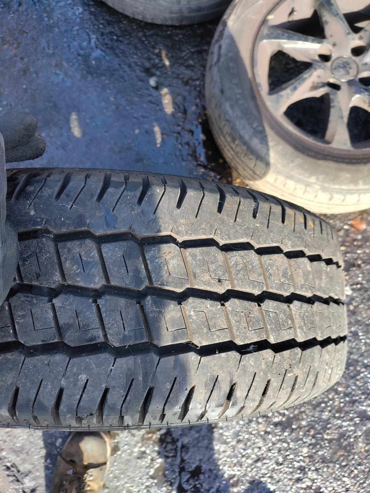 2007 PEUGEOT EXPERT MK2 16 INCH STEEL WHEEL WITH TYRE 215/60R16