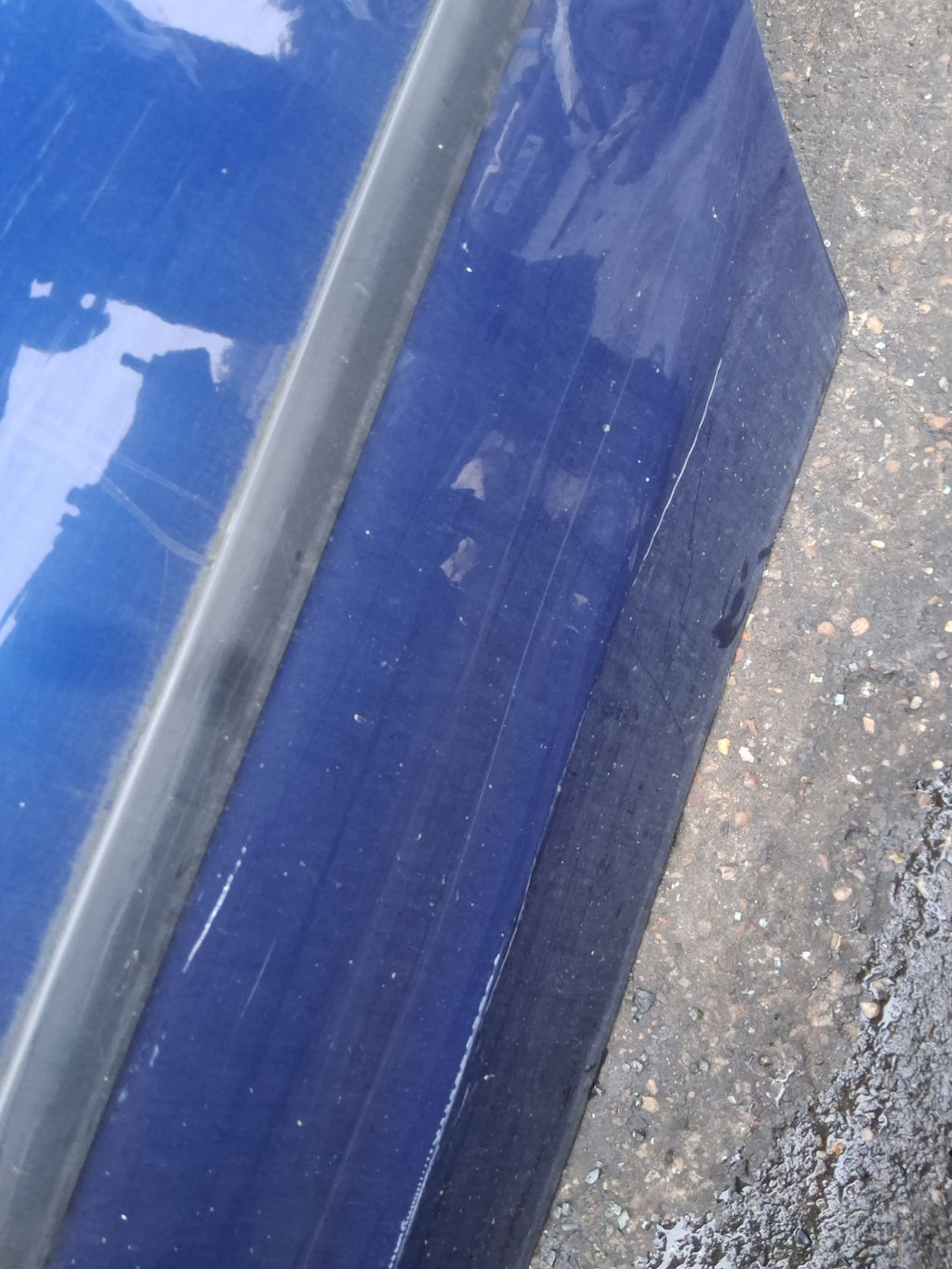 2005 VAUXHALL CORSA C NSR PASSENGER SIDE REAR LEFT COMPLETE DOOR BLUE