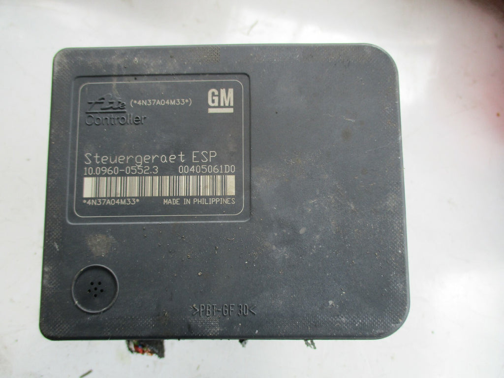 VAUXHALL ASTRA H MK5 ABS PUMP & CONTROL MODULE 10096005523