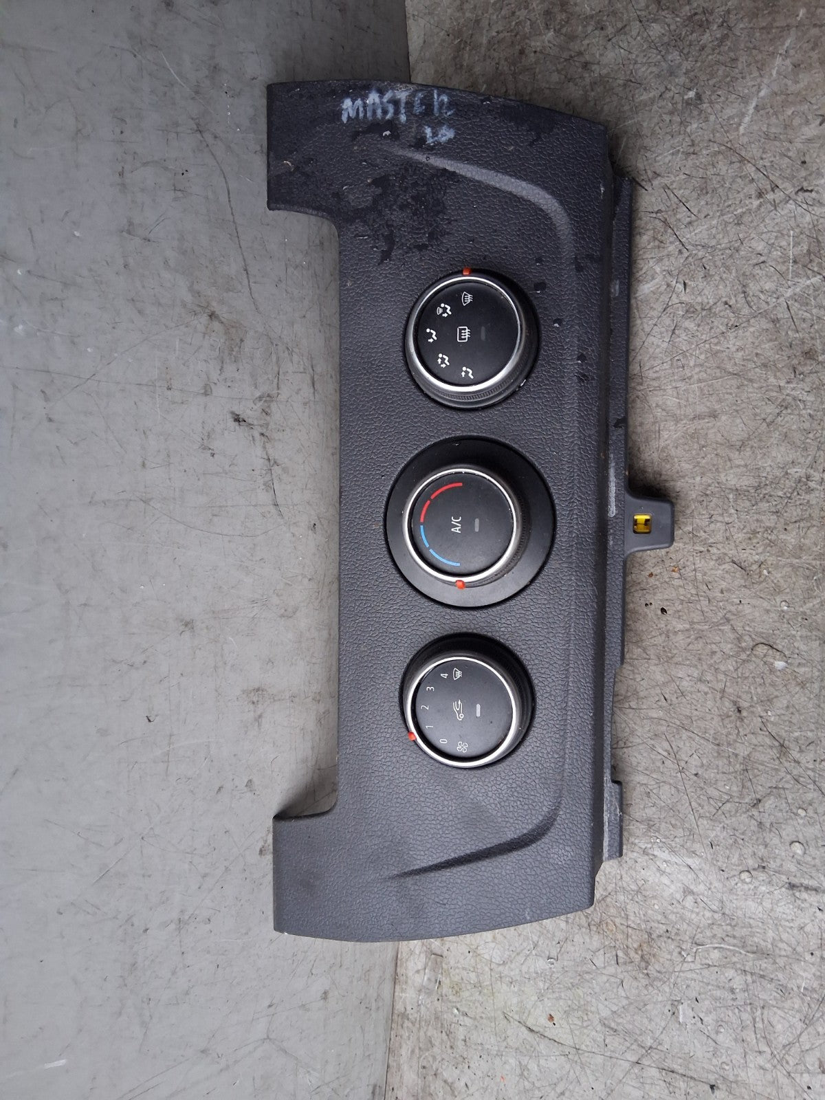 2020 RENAULT MASTER AC HEATER CONTROL PANEL 275106521R