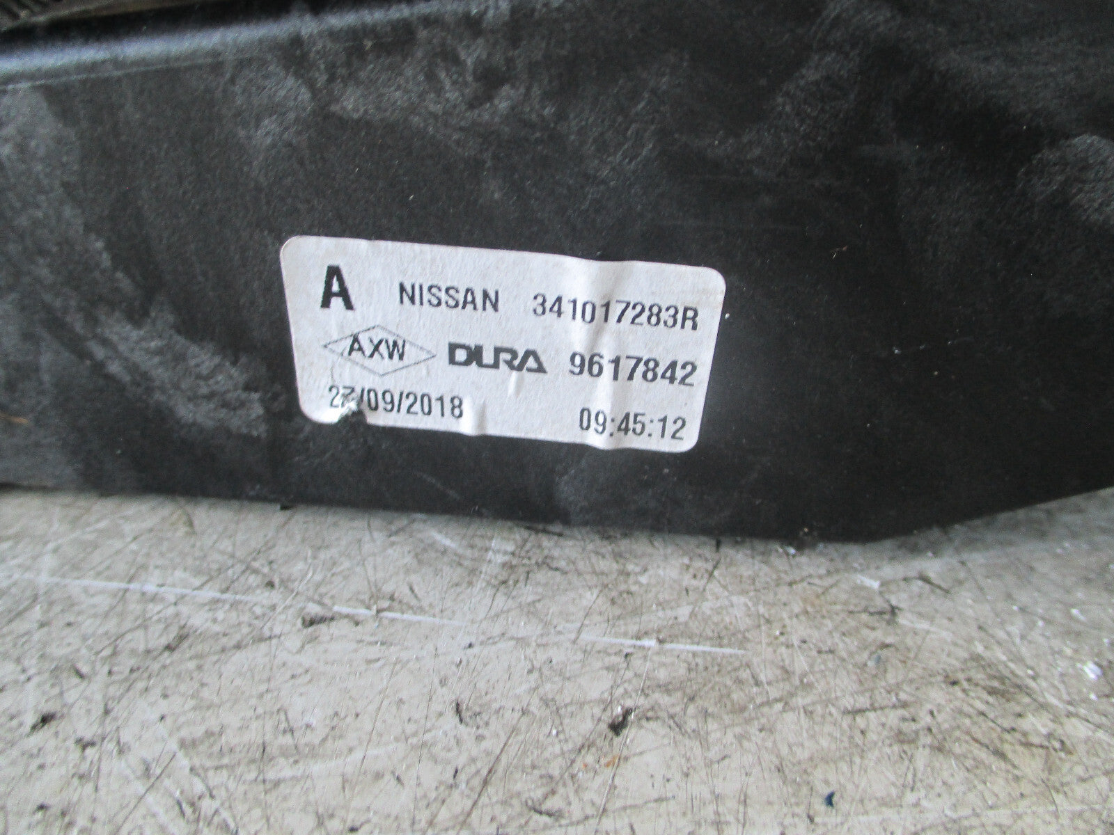 NISSAN QASHQAI J11 2018 6 SPEED MANUAL GEARSTICK GEARSHIFTER 341017283R