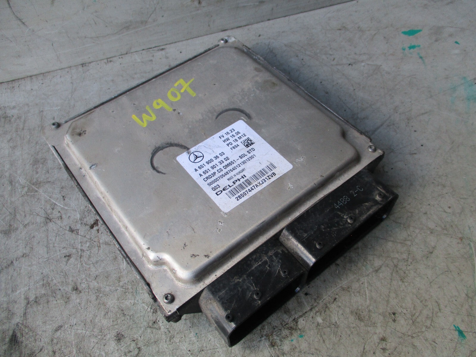 2020 MERCEDES BENZ SPRINTER W907 2.1 DIESEL ECU ENGINE CONTROL MODULE A659003603