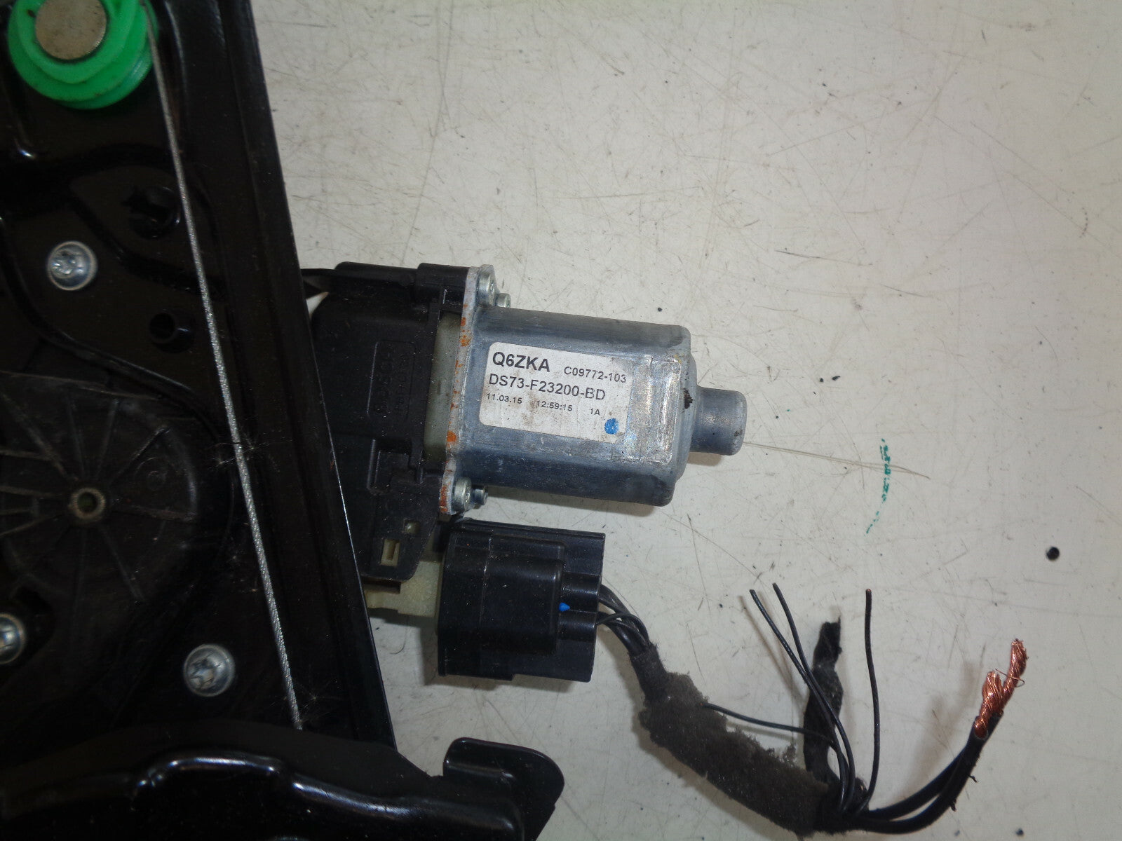 FORD MONDEO MK5 2016 OSF DRIVER FRONT DOOR WINDOW REGULATOR MOTOR DS73F23200BD