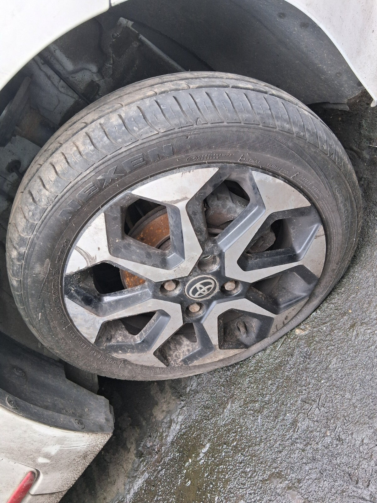 2020 TOYOTA AYGO MK2 15 INCH 4 x ALLOY WHEEL SET WITH TYRE 165/60R15