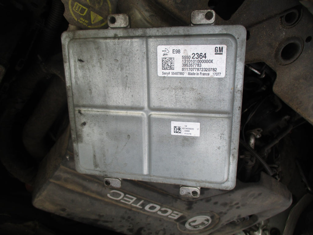 2017 VAUXHALL CORSA E 1.3 DIESEL ECU ENGINE CONTROL MODULE 55502364