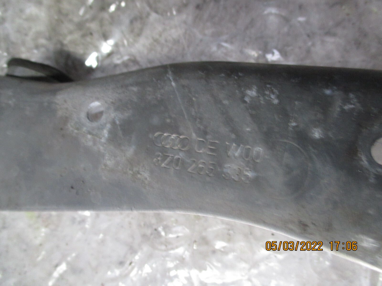 AUDI A2 2007 AUXILARY PRE HEATER SYSTEM DIESEL 8Z0815069