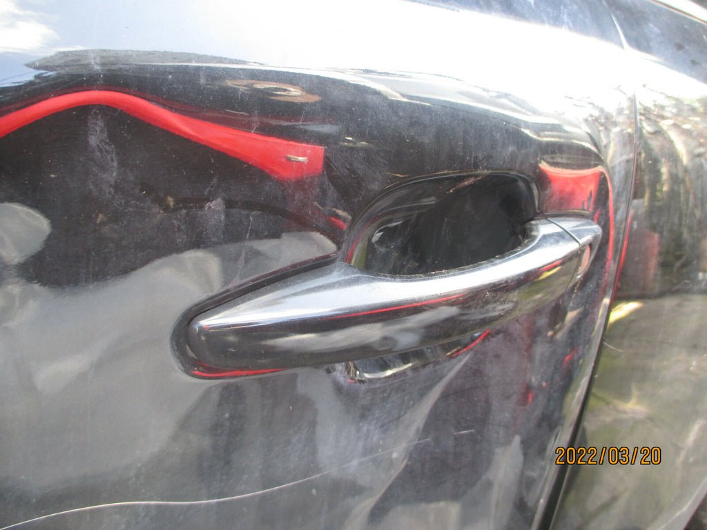 CITROEN C4 MK3 2021 NSF PASSENGER FRONT EXTERIOR DOOR HANDLE BLACK PEARL EXL