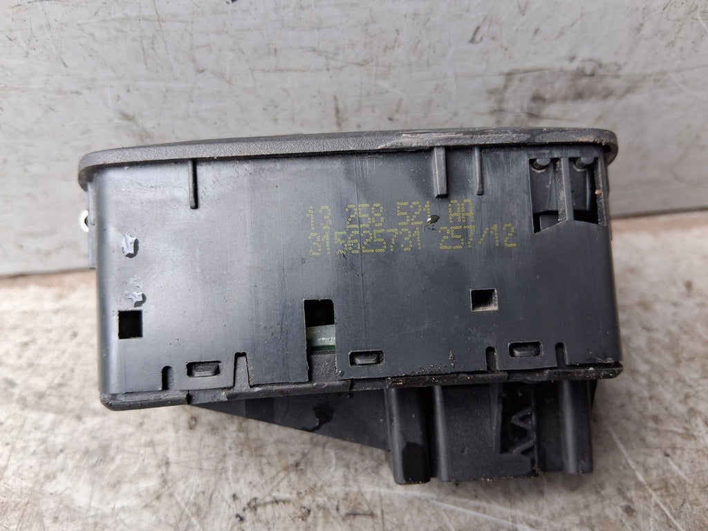 VAUXHALL CORSA D 2011 OSF DRIVER SIDE FRONT RIGHT WINDOW CONTROL SWITCH 13258521