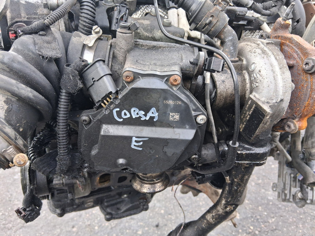 2016 VAUXHALL CORSA E 1.3 DIESEL COMPLETE ENGINE B13DTE 94K MILES