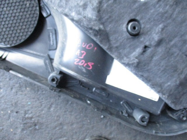 AUDI A3 8V 2013 NSF PASSENGER SIDE FRONT DOORCARD PANEL