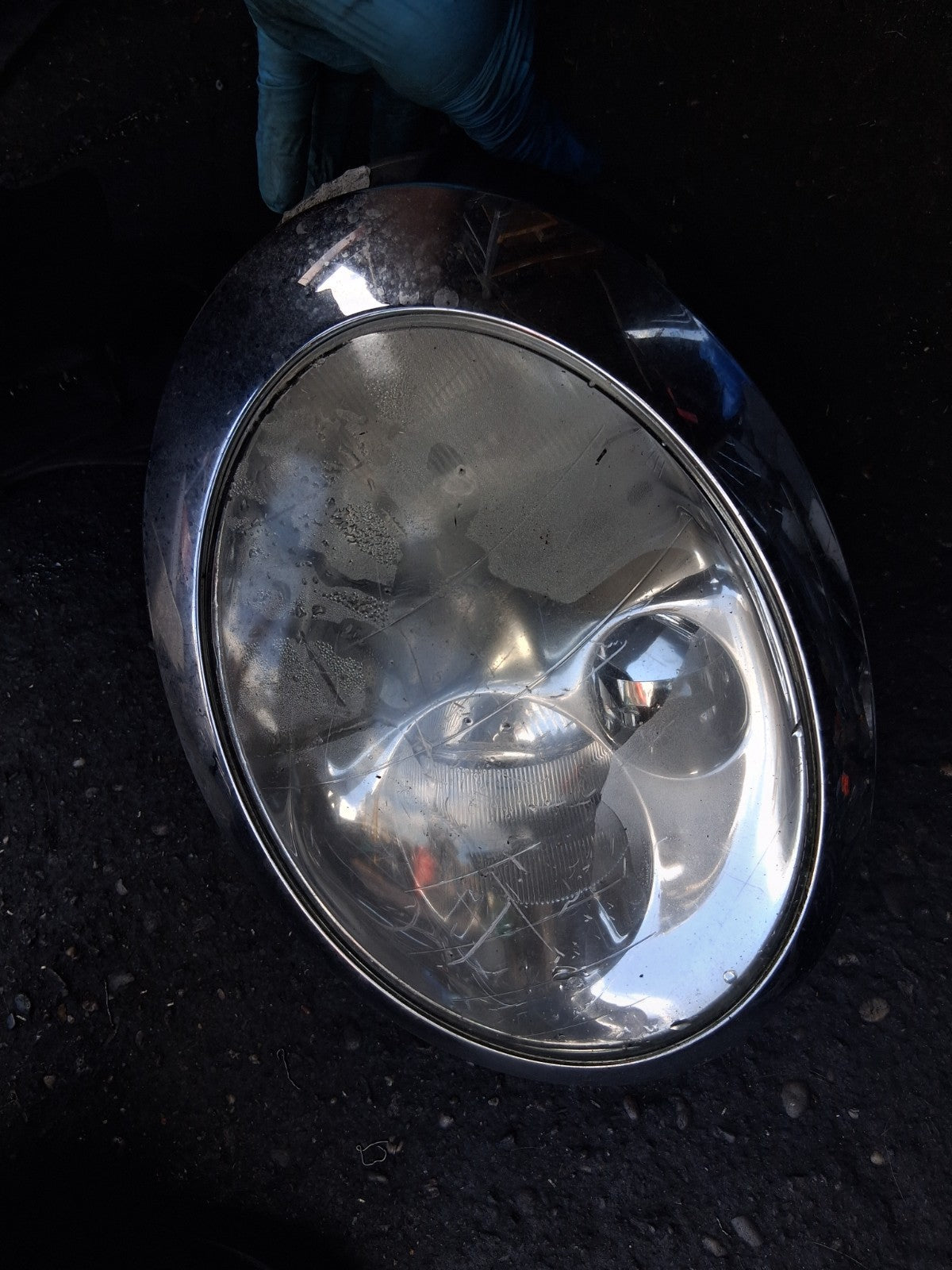2003 BMW MINI COOPER R50 NSF PASSENGER SIDE FRONT LEFT HEADLIGHT 40251748