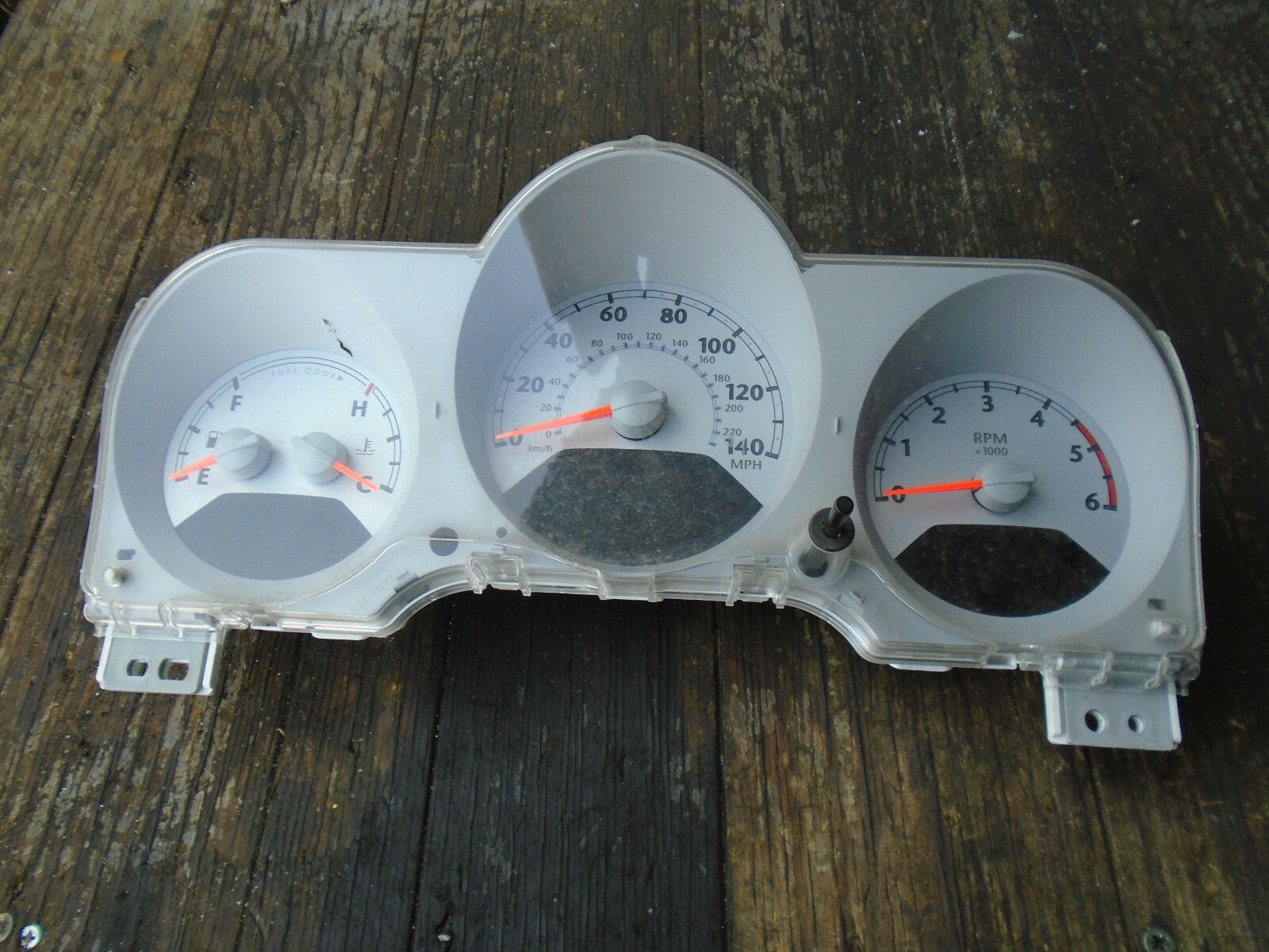 CHRYSLER PT CRUISER 2006 2.2 DIESEL SPEEDOMETR INSTRUMENT CLUSTER 05107634AH
