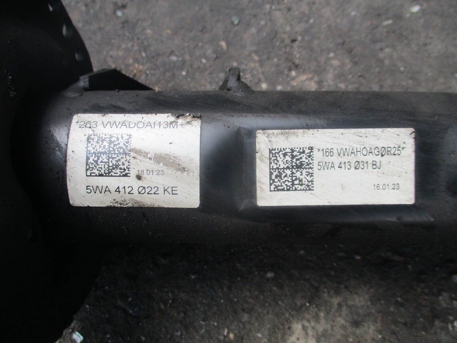 VW VOLKSWAGEN 2017 MK7 GOLF OSF DRIVER SIDE FRONT SHOCK ABSORBER 5WA413031BJ