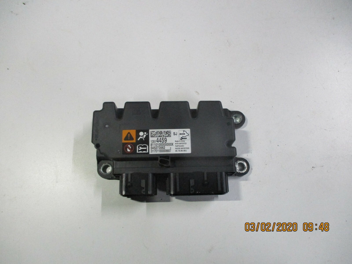 VAUXHALL VIVA 2017 AIRBAG AIR BAG SENSOR CONTROL MODULE UNIT 13514459 545273562