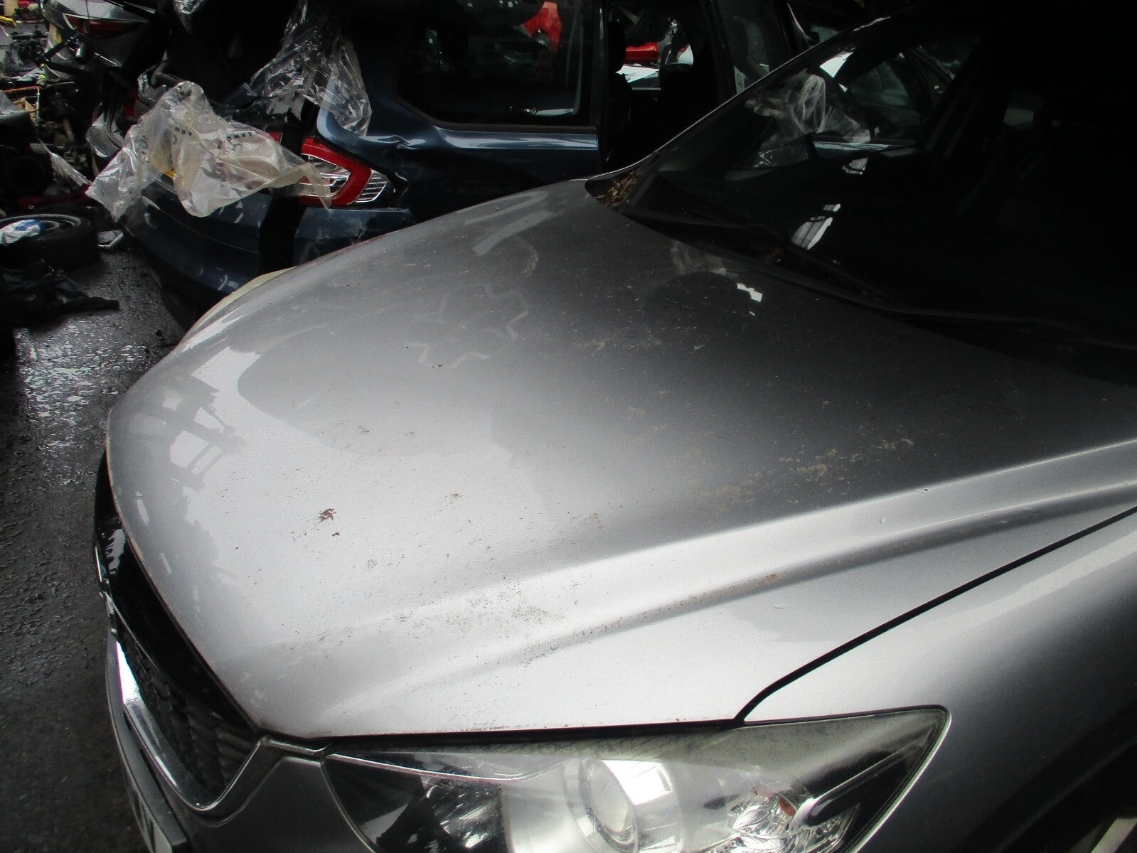 2013 MAZDA CX 5 MK1 FRONT BONNET HOOD LIQUID SILVER P38