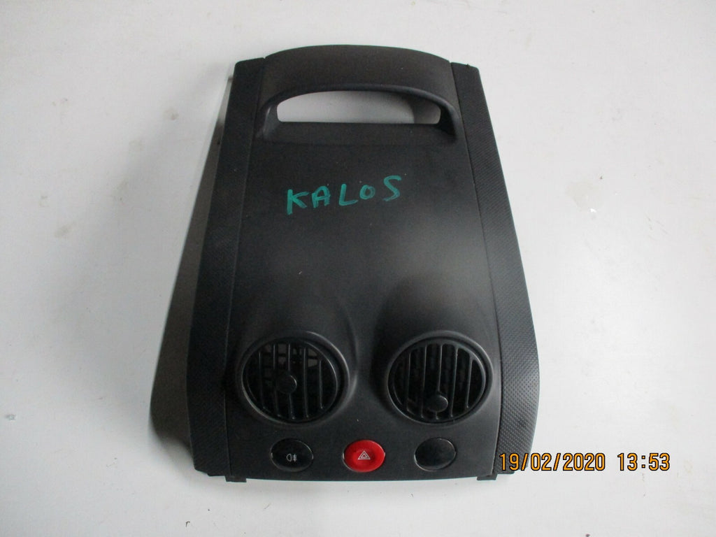CHEVROLET KALOS 2007 DASHBOARD AIR VENT SWITCH SURROUND PLASTIC TRIM 96537685