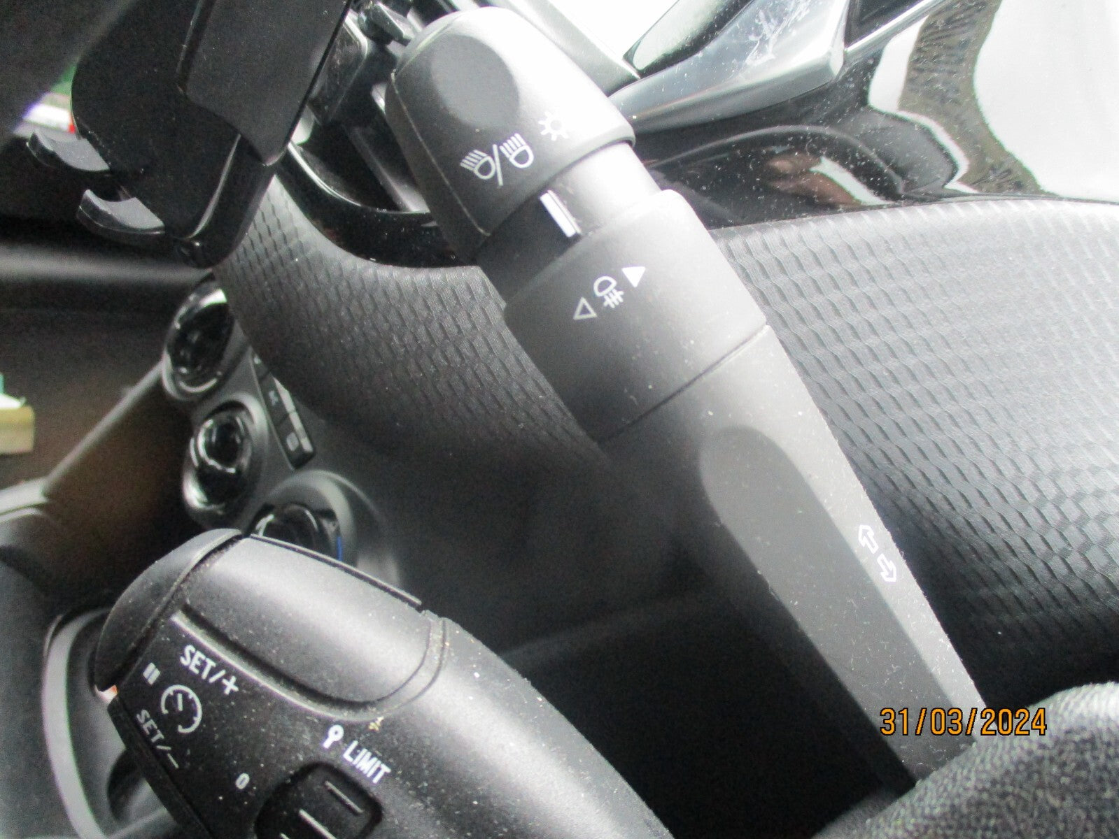 PEUGEOT 208 2016 WIPER INDICATOR CRUISE CONTROL SWITCH SQUIB UNIT