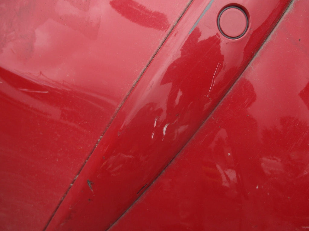 2009 BMW 1 SERIES E82 118D HATCHBACK REAR COMPLETE BUMPER & PDC SENSOR RED A61