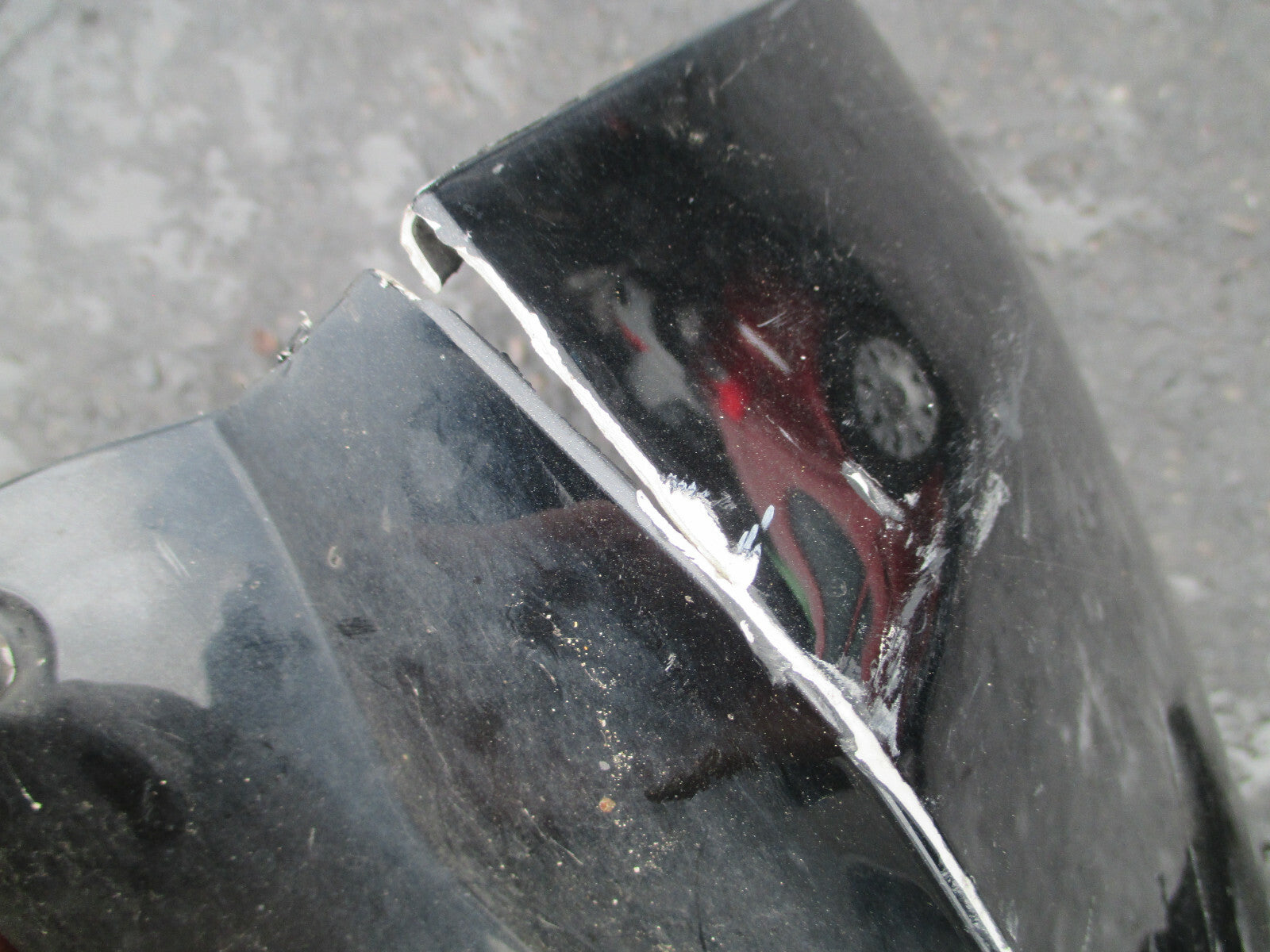 FORD S-MAX 2008 REAR COMPLETE BUMPER BLACK CODE G6