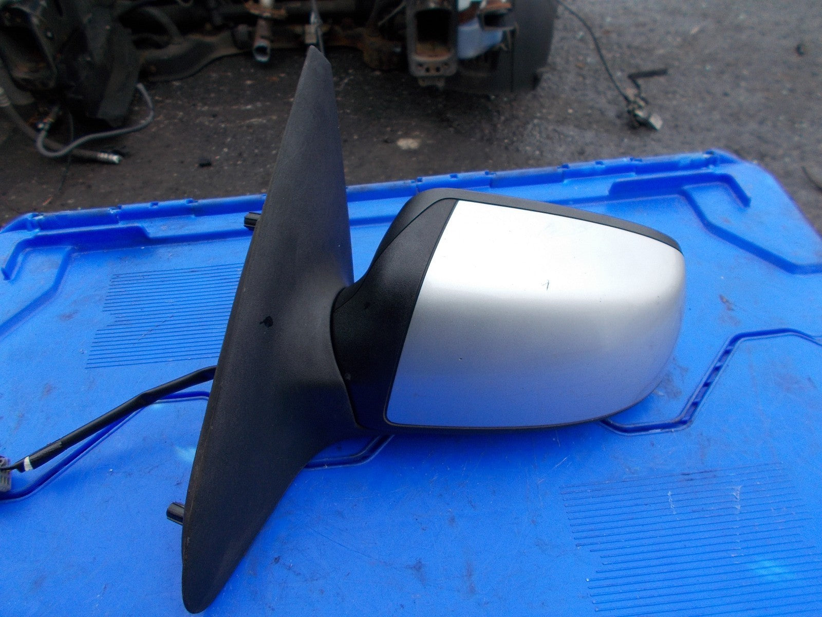 2003 FORD MONDEO MK3 NS PASSENGER SIDE ELECTRIC WING MIRROR E9014236 SILVER